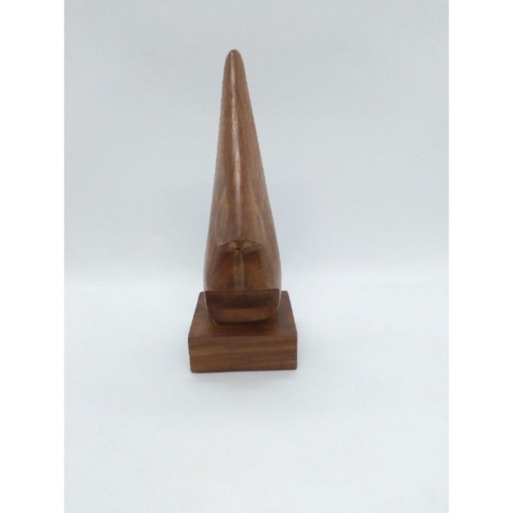 Unmarked Wooden Figural sunglasses/ glasses Holder